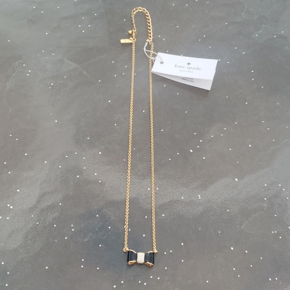 kate spade Jewelry Kate Spade Take A Bow Necklace Poshmark